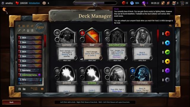 A high-information roguelike deckbuilder (Vault of the Void) смотреть онлайн