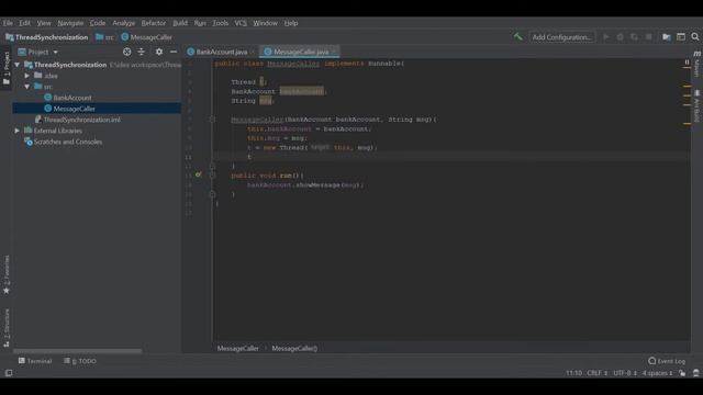 Java Multi threading tutorial 5 (Synchronization) смотреть онлайн