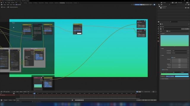 Collide Rocks Часть 2.5 Композитинг Geometry Nodes смотреть онлайн