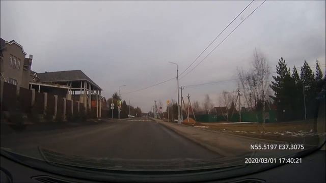 01.03.2020 Дорога "Ботаково - Жуковка - Фоминское - Новые Ватутинки" после реконструкции смотреть онлайн