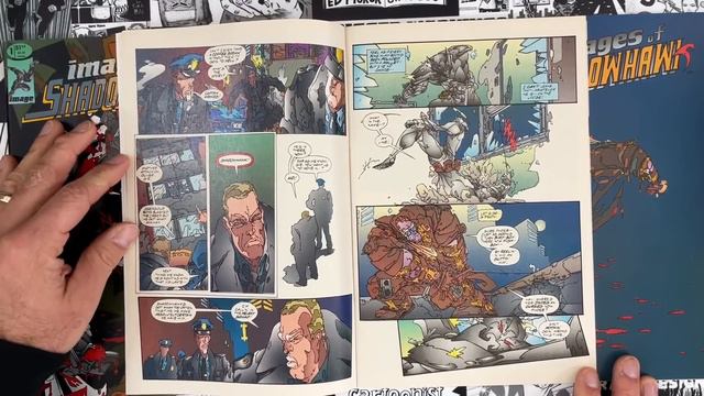 Keith Giffen's Images of Shadowhawk - the BEST Shadowhawk! смотреть онлайн