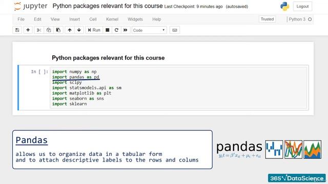 Part 5 Data Science Advanced Statistical Python Packages Installation смотреть онлайн