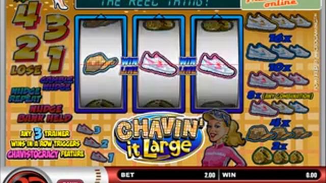 Chavin' it Large fruit machine game смотреть онлайн