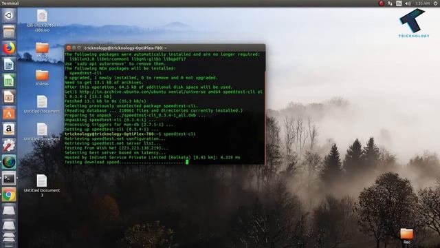How To Check Internet Speed From Linux Terminal смотреть онлайн