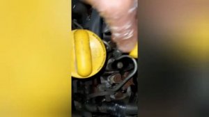 Рено Меган-3 1.5 dci, engine K9K, 2011 года, демонтаж форсунки Continental (Siemens, VDO).