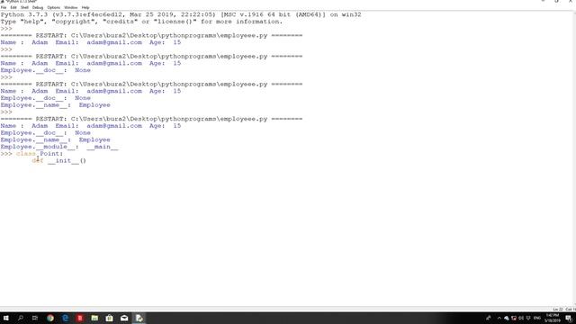 Object Oriented Programming in Python Built In Class Attributes смотреть онлайн