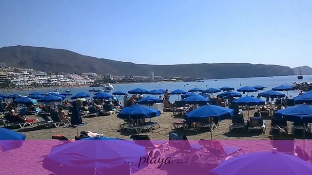 Travel Playa de Las Vistas Los Cristianos Tenerife / Путешествия Пляж смотреть онлайн