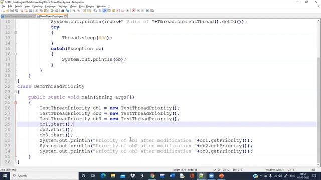 #40. Thread Priority in Java смотреть онлайн