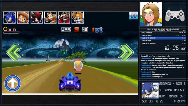 50cc | All Trophies | Sonic & SEGA All-Stars Racing (Java ME) | 17m 25s 840ms IGT [WR] смотреть онлайн