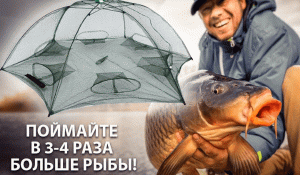 Рыболовная верша-паук.