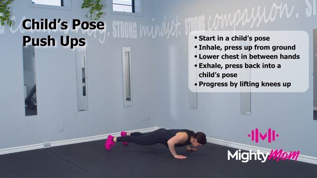 CHILDS POSE PUSH UPS смотреть онлайн