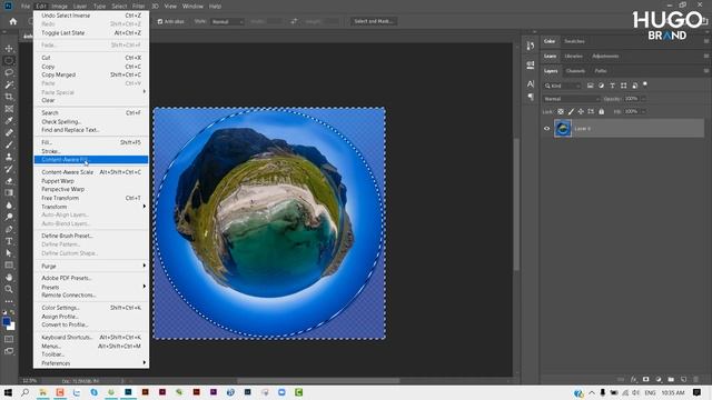 BIẾN HÌNH ẢNH 2D THÀNH 3D TRONG PHOTOSHOP - HỌC PHOTOSHOP ONLINE смотреть онлайн