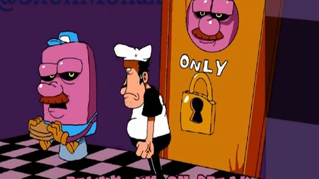 THE DEATH I DESERVIOLI НА РУССКОМ ⧸ Rus Dub перевод ⧸ pizza tower lap 2 by RecD смотреть онлайн