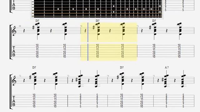 Beatles The   She 's A Woman GUITAR TABLATURE