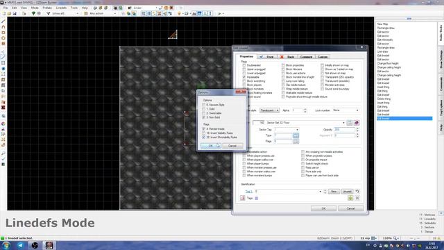 3D полы и глубокая вода (Уроки по GZDoom Builder)