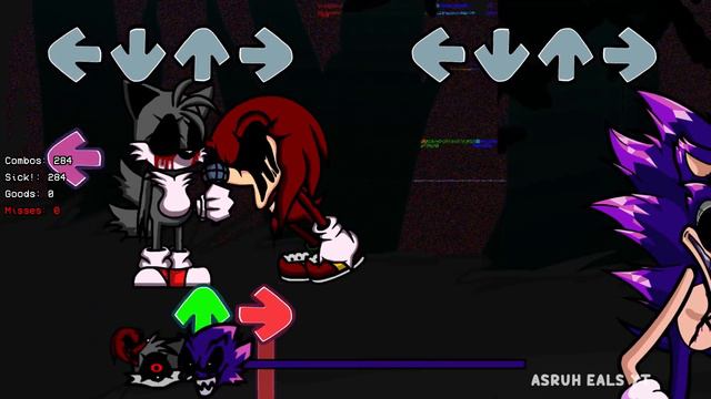 Friday Night Funkin' VS Deep Trouble! VS Xenophanes VS Tail.exe VS Knuckles (FNF MOD/SONIC.EXE) смотреть онлайн