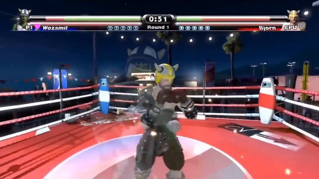 Sports Champions 2 ~ Boxing Gold Cup Boss (1st Round TKO)