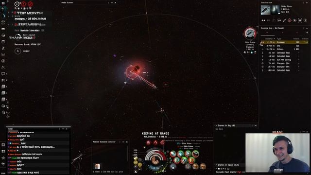 Ikitursa, Zealot, Eagle и Deimos - легендарная 4ка ? EvE Online