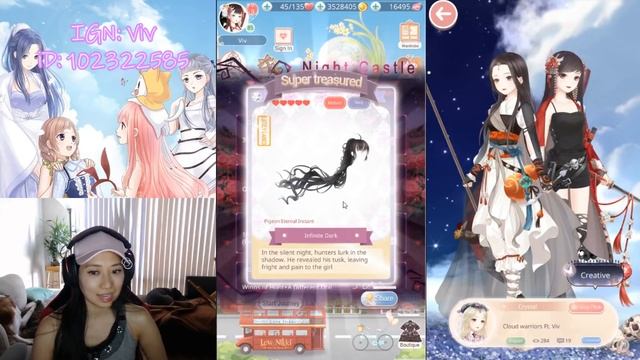 GIVEAWAY ANNOUNCEMENT and Castle Night Day 3 Tutorial [Love Nikki] смотреть онлайн