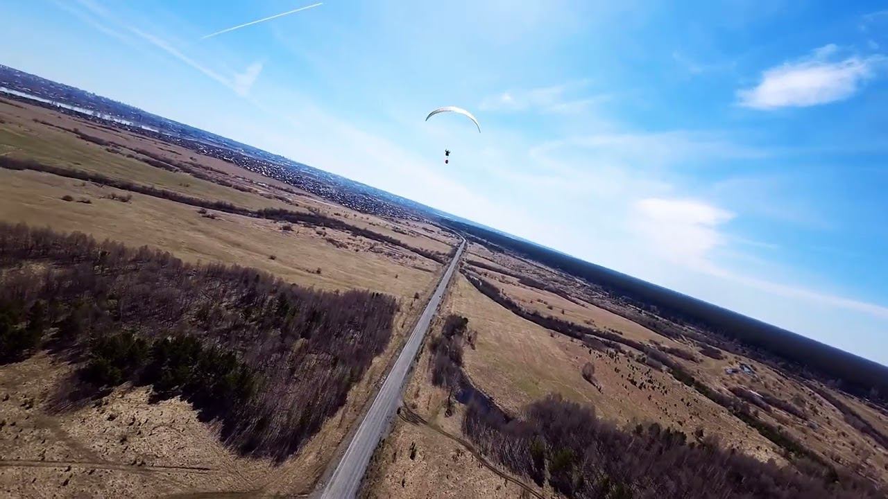 Полеты за парапланами