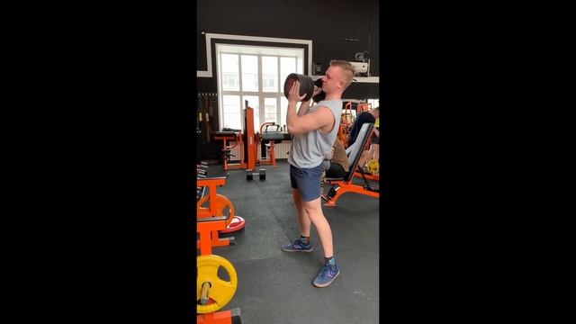 Толчок 60Кг одной рукой! смотреть онлайн