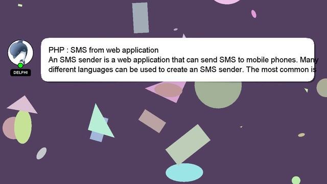 PHP : SMS from web application смотреть онлайн