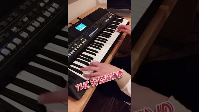 The Weekend Save Your Tears YAMAHA SX 600 Style Creator Cover смотреть онлайн
