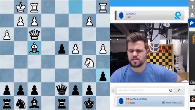 Magnus Carlsen Gets DESTROYED In 18 Moves By Insane QUEEN SAC