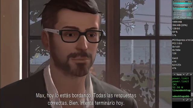 Life is Strange Native Test 48fps NVENC x64 + Sound (Core i3 8350K) + Nvidia 410.57 смотреть онлайн