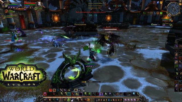 Чернокнижник колдовство (Афли лок) WoW Legion Arena 2x2 (7.0.3) PvP смотреть онлайн