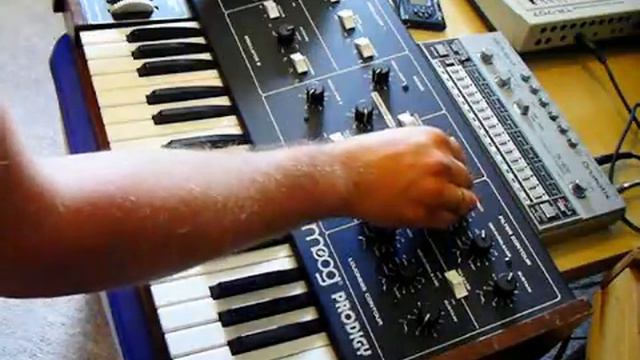 Moog Prodigy Analog Synthesizer смотреть онлайн