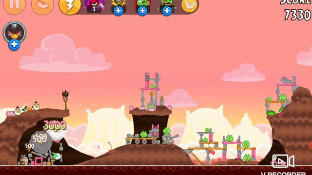 (Angry Birds Classic)(Part 37) Gameplay of Birdday Party Page 1 (7th Birthday) levels 1-15 смотреть онлайн