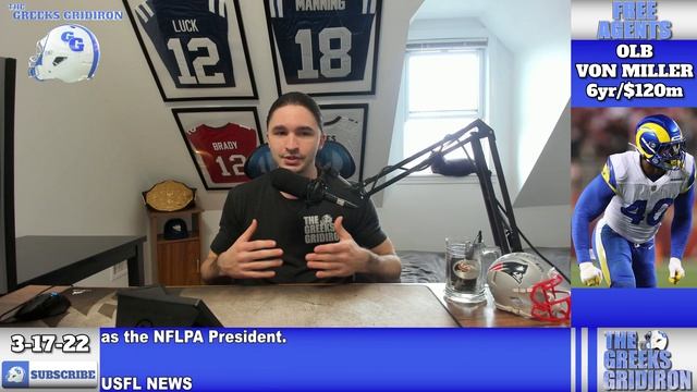 Bills sign Von Miller | Read & React смотреть онлайн