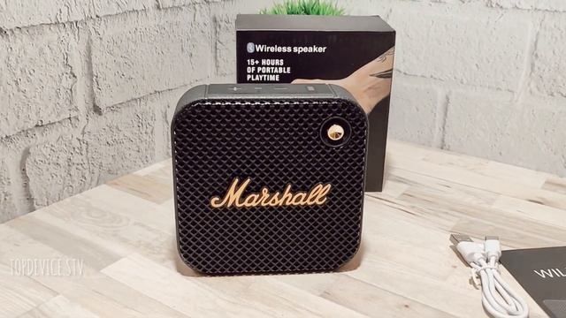 Блютус колонка Marshall Willen смотреть онлайн