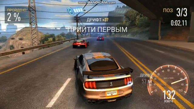ОС Ford Shelby GT500 (2020) - гонка 1-4, фарм смотреть онлайн