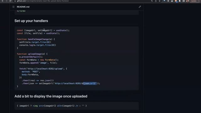 060622 Sinatra and React File Upload Demo смотреть онлайн