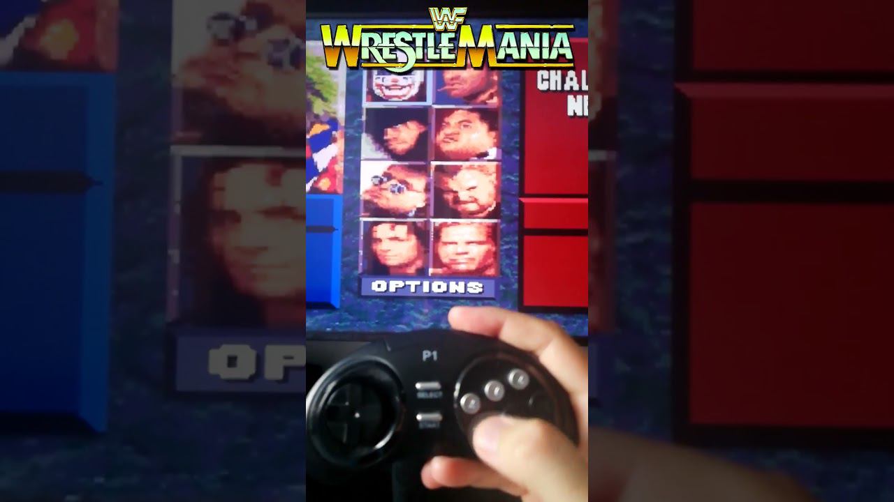 WrestleMania Sega Mega Drive RETRO GAME DV GAME#shorts смотреть онлайн