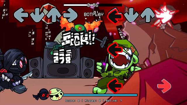 Friday Night Funkin' - Hank vs Flippy (Accelerant Battle) смотреть онлайн