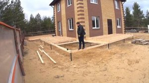 Веранда угловая пристроенная к дому