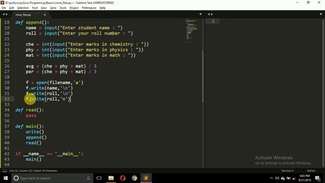 pyBasics 63 | More about files | pyGuru смотреть онлайн