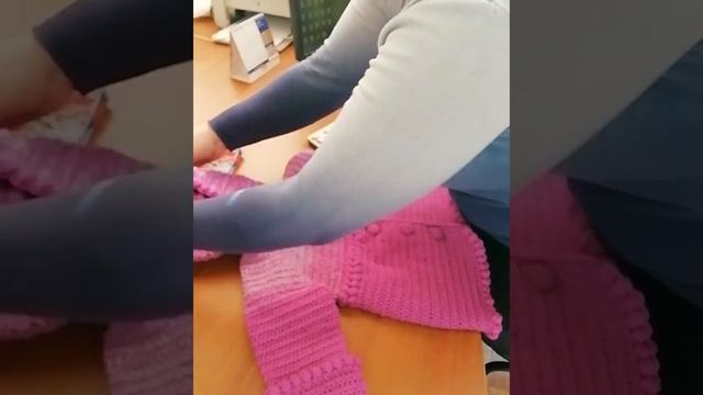 История одного заказа.Деский кардиганчик на девочку. смотреть онлайн