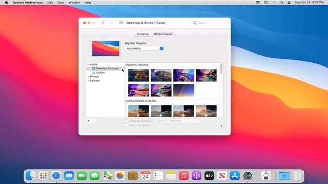 How To Change Wallpaper MacOS Big Sur
