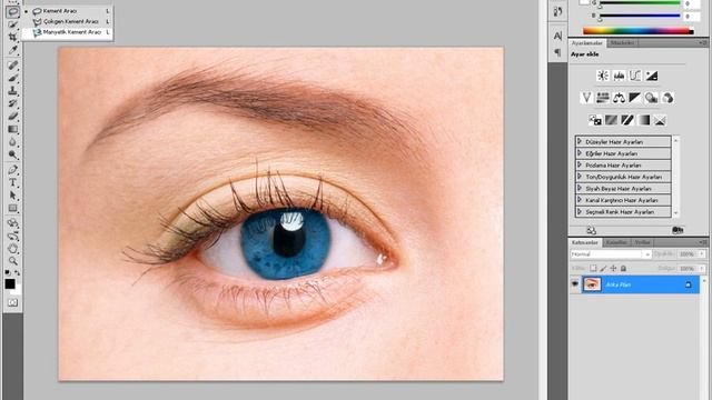 Photoshop CS5 İle Sivilce Temizleme Göz Rengi Değiştirme Diş Beyazlatma смотреть онлайн