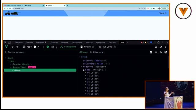 Natalia Tepluhina - Local state and server cache: how to balance them with vue-query смотреть онлайн