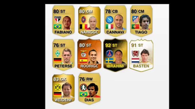 The Best pack on FUTWIZ.LEGEND,INFORM AND MOTM смотреть онлайн