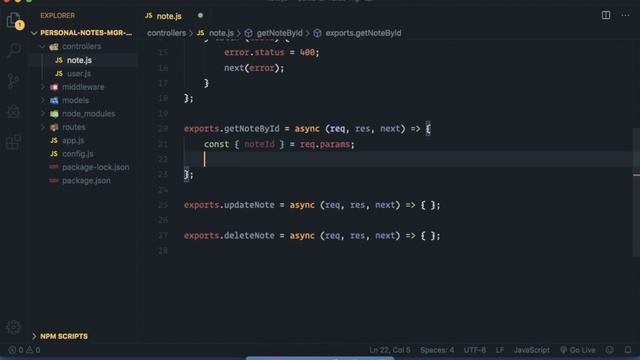 REST API - Node.js, mongoDB & JWT [7] - Notes CRUD Implementation смотреть онлайн