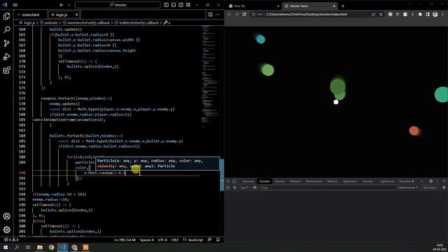 How to make a Shooting Game using HTML5 & Javascript #6 | Javascript Game Development смотреть онлайн