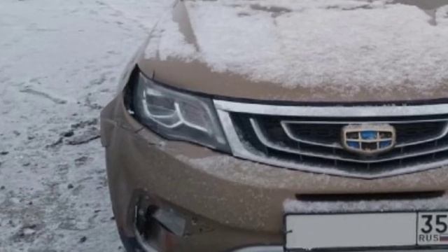 Краш-тест Geely Atlas в реальности на дорогах общего пользования смотреть онлайн