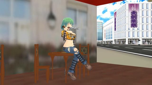 MMD Hikage growth and vore (preview) смотреть онлайн