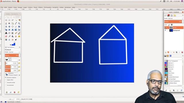 Gimp Image Editor Tutorial With Practical Examples Part 1 (Free Tool works both in Windows & Linux) смотреть онлайн